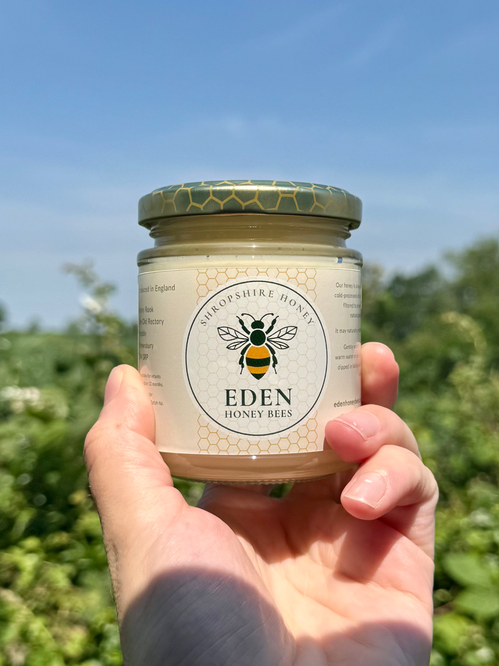 Springhuney Spring Honey | Raw Local Honey from Shropshire | Eden Honey Bees